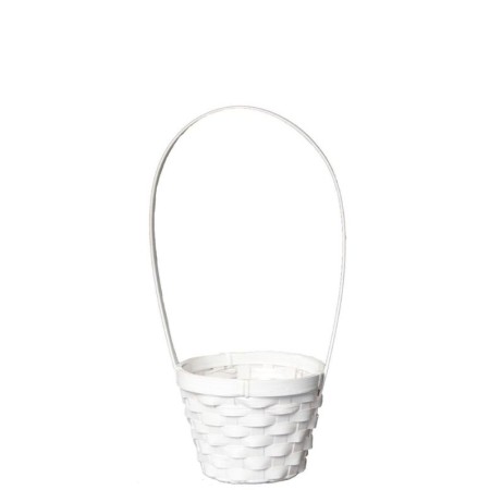 Cesto in vimini dm14 h32cm White